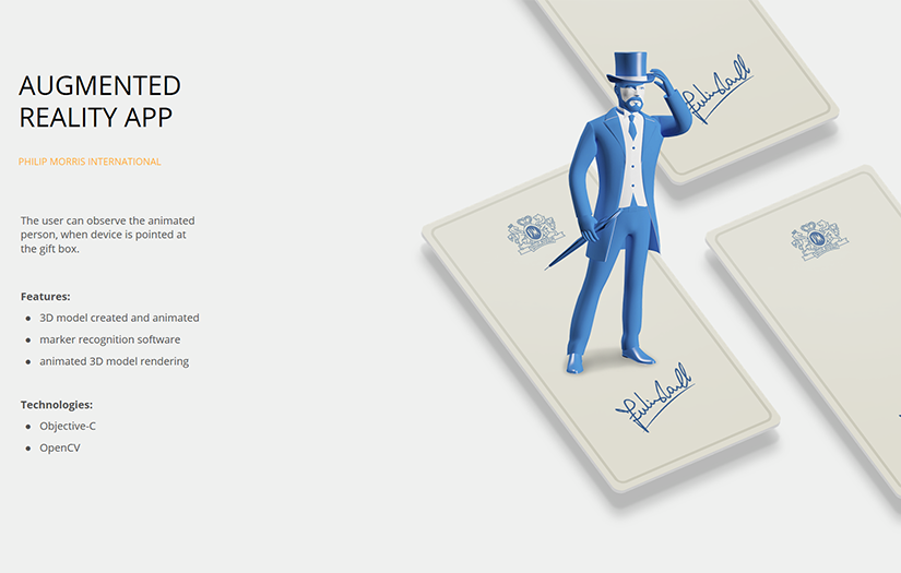 Augmented Reality APP screenshot 1